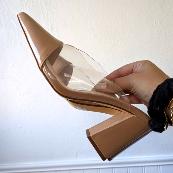 Lulus Shilo Nude Pointed Pumps - Picture 2 of 8
